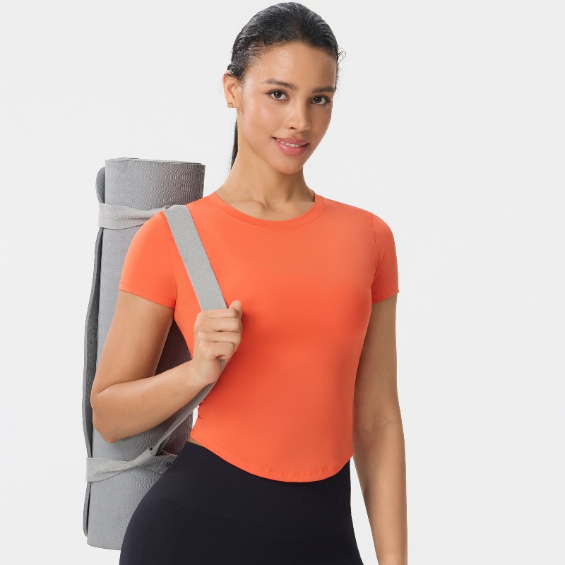Pilates Yoga Top - Sport-Tops, schnell trocknend, für Damen, Fitness,