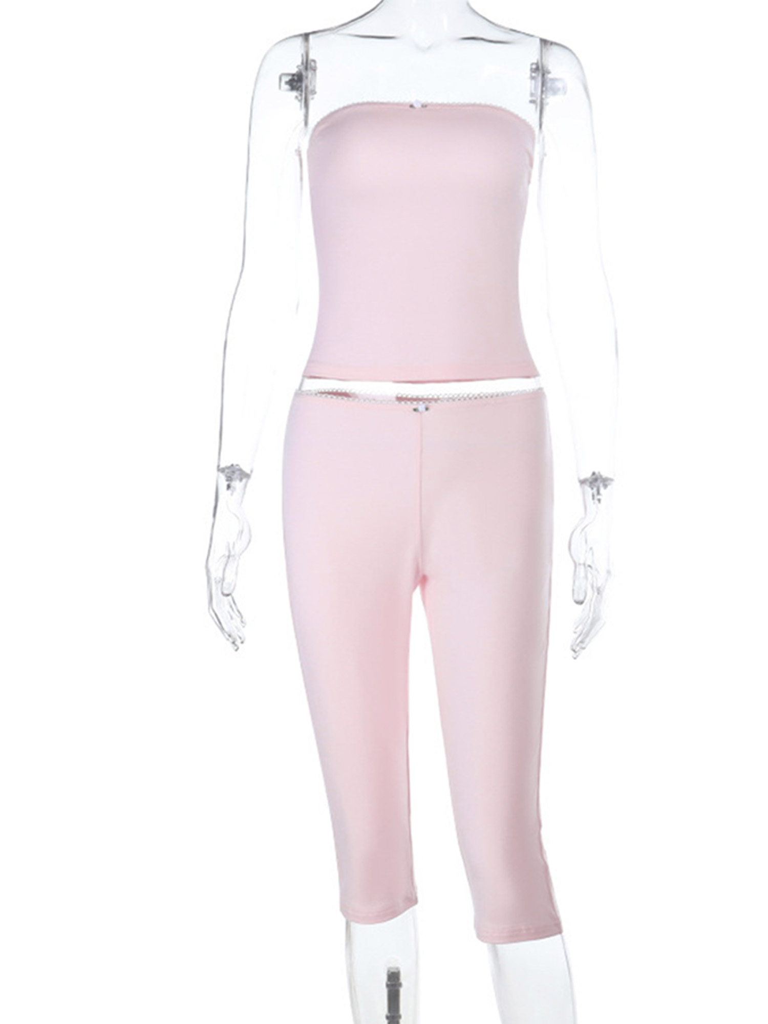 Damen-Yoga-Outfit, trägerloses – Pilates Yoga Top Bewertung und Preis