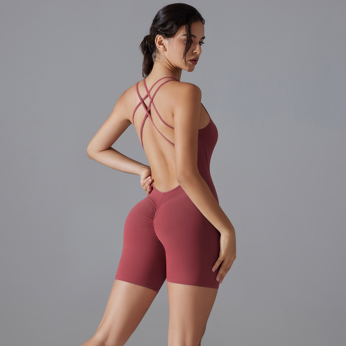 Yoga Set Sexy Backless Sportli – Pilates Yoga Outfit Bewertung und Preis