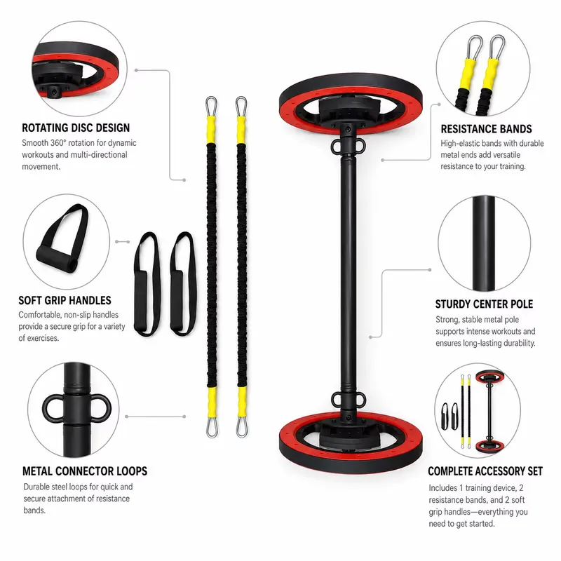 Pilates-Yoga-Rad für Heimfitne – Pilates Yoga Wheel Bewertung und Preis