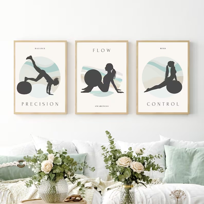 Minimalist ische Pilates Yoga  – Pilates Yoga Quotes Bewertung und Preis