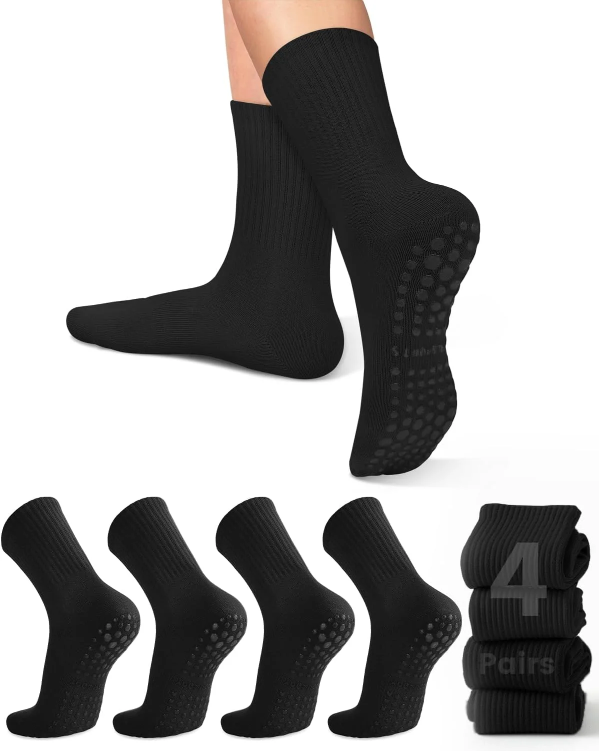 4 Paar Damen-Yoga-Socken, einf – Pilates Yoga &A Bewertung und Preis