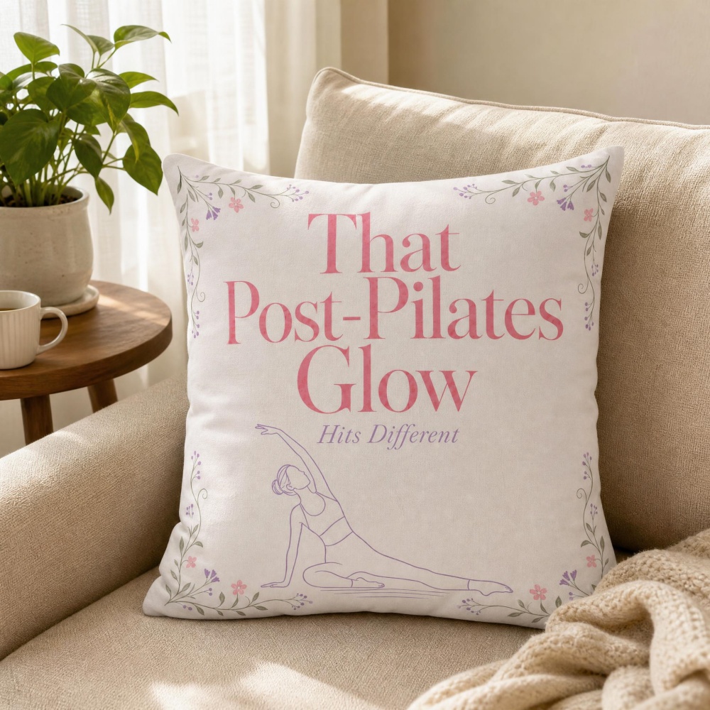 Minimalistisches Blumenranken- – Pilates Yoga Quotes Bewertung und Preis