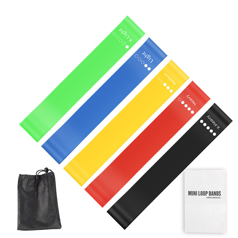 5-teiliges TPE-Widerstandsband – Pilates Yoga Board Bewertung und Preis